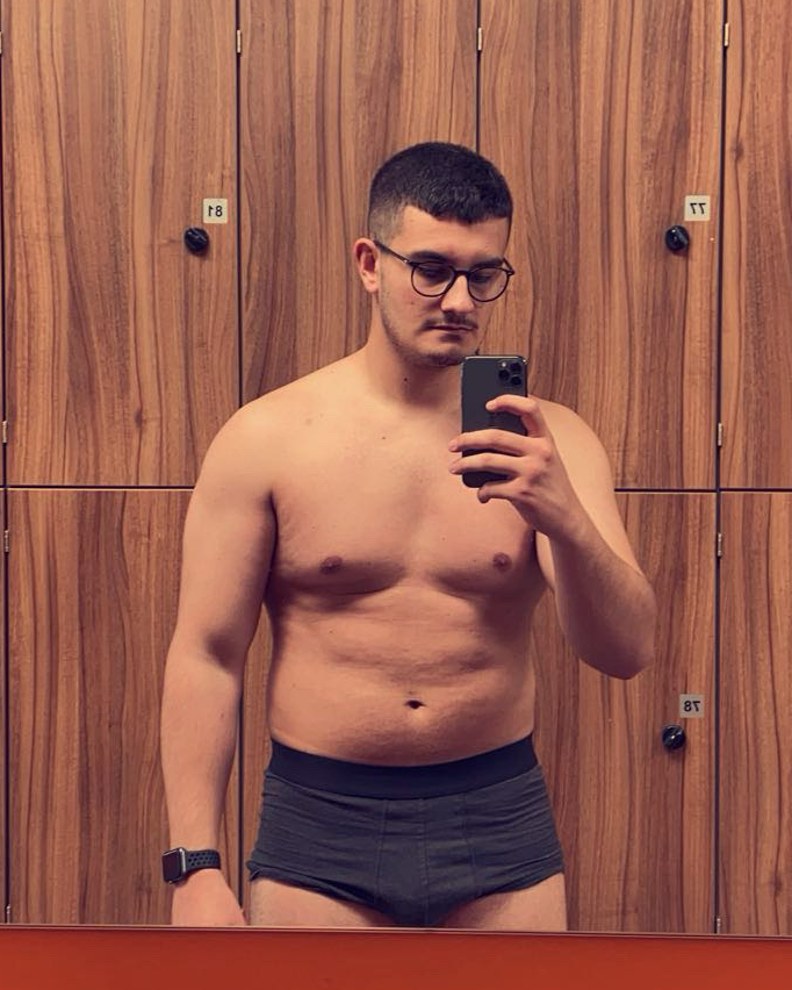 Meho vor seiner Transformation